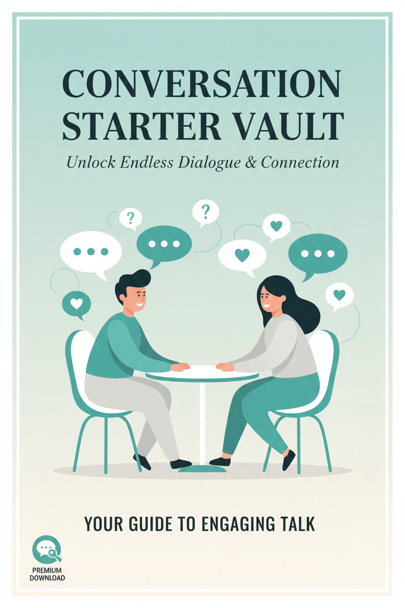 Conversation Starter Vault - Illustrated Cover