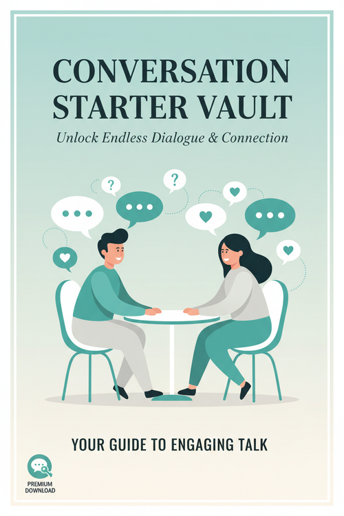 Conversation Starter Vault - Illustrated Cover