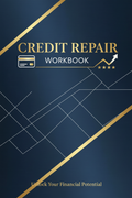 Credit Repair Workbook - Navy & Gold