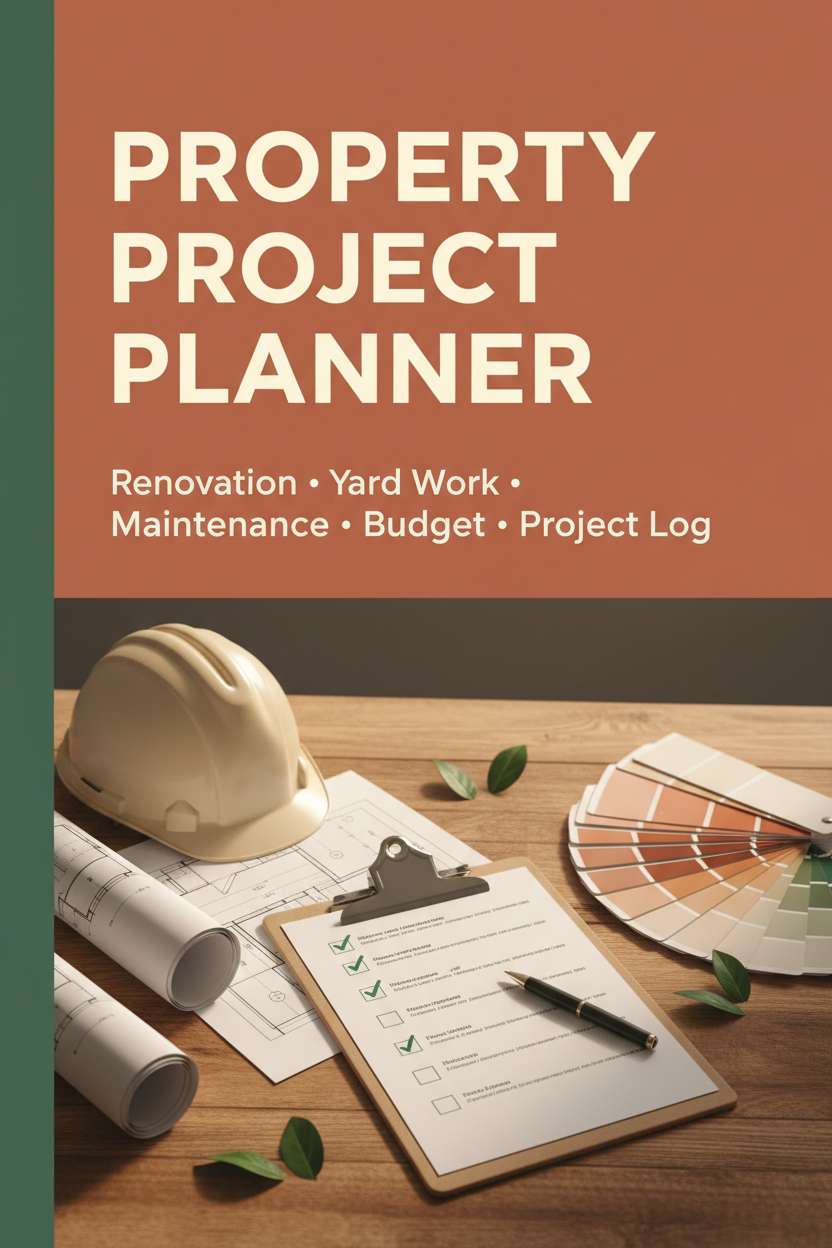Property Project Planner cover