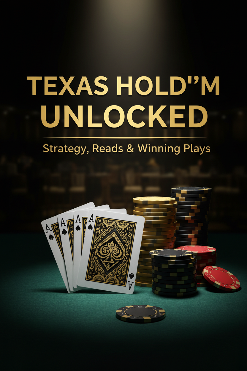 Texas Hold'em Unlocked poker strategy guide cover