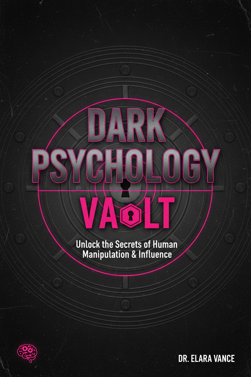 Dark Psychology Vault digital ebook cover
