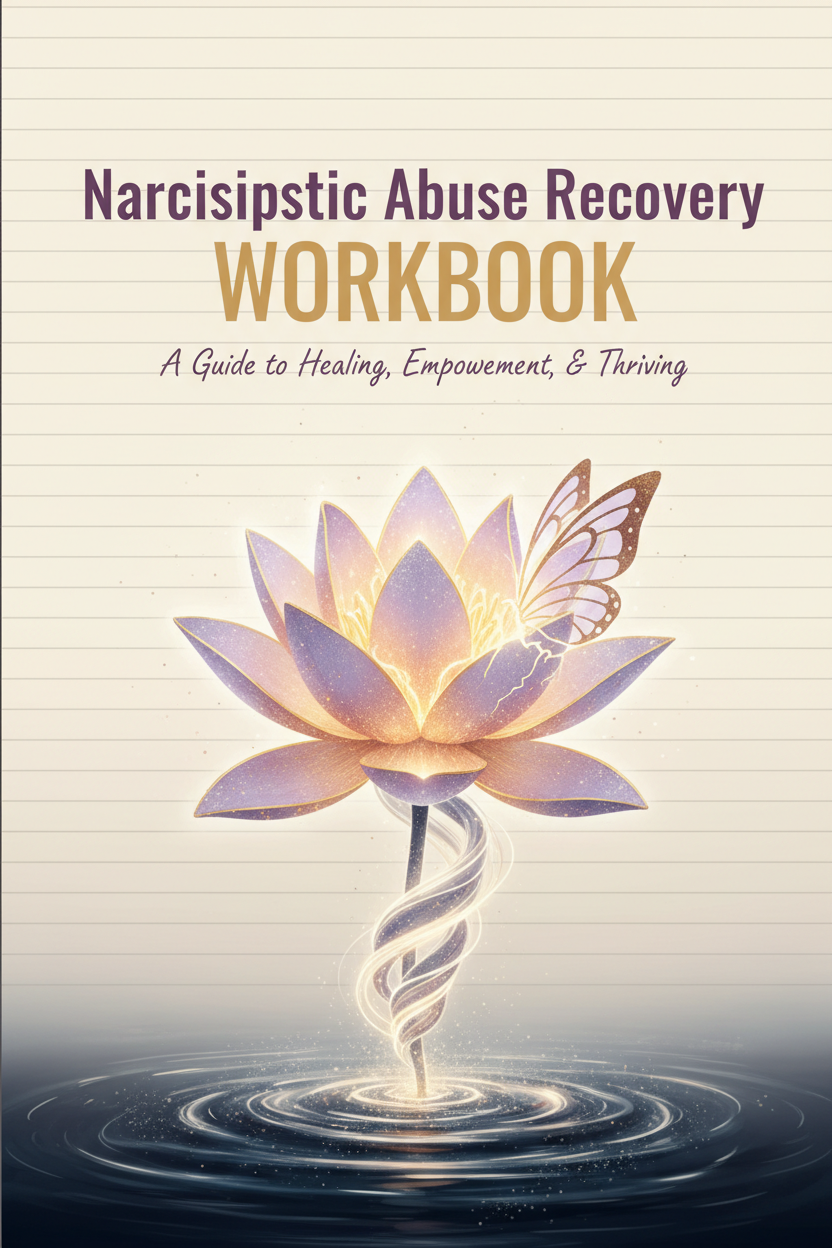 Narcissistic Abuse Recovery Workbook cover