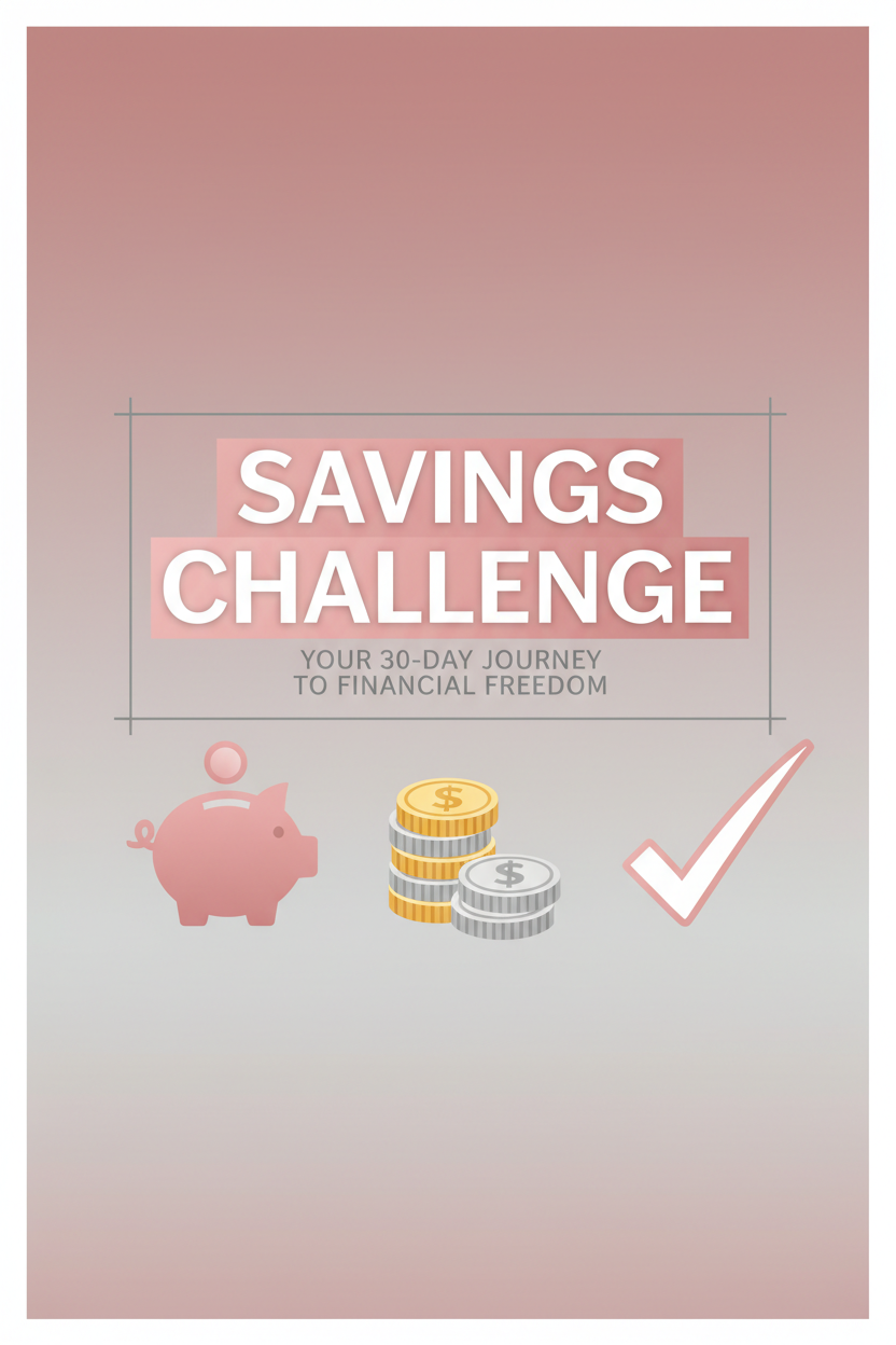 Savings Challenge Cover