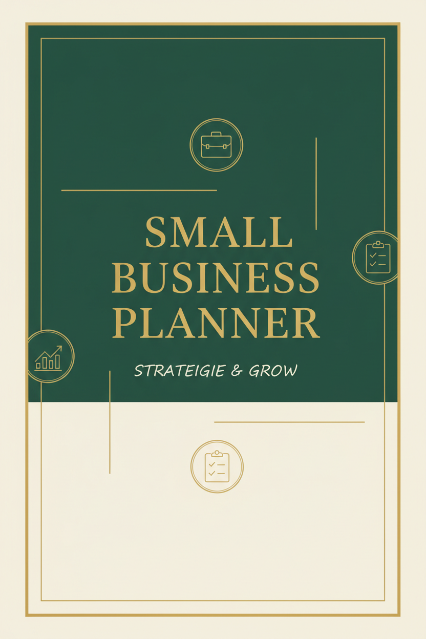 Small Business Planner Cover
