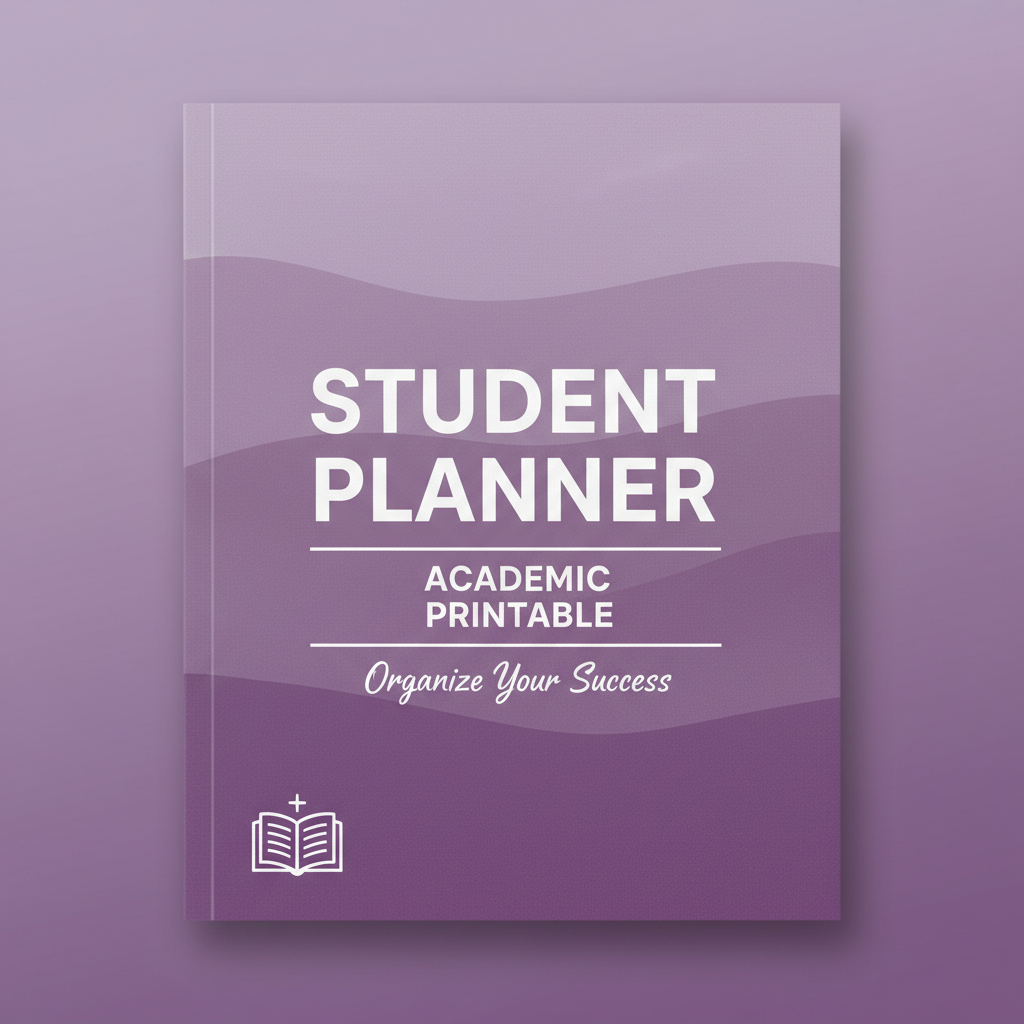 Student Planner - Purple