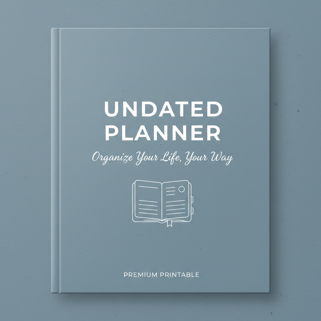 Undated Planner