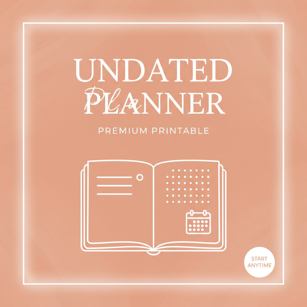 Undated Planner